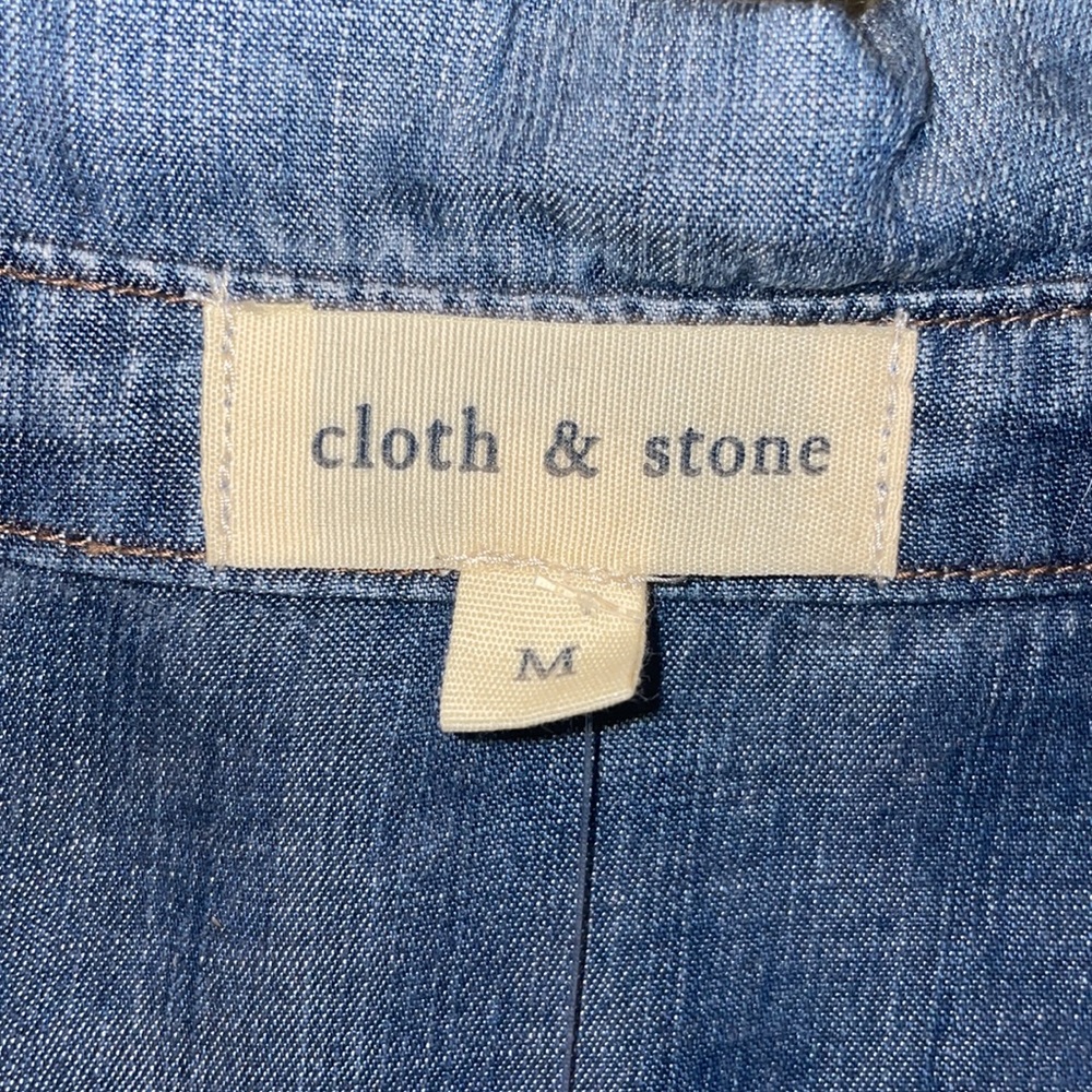 Cloth and Stone chambray denim dress - Picture 4 of 5